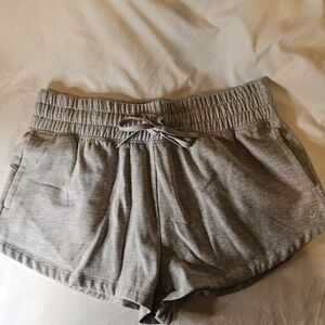 Asics Women's Athletic Gray Shorts, XL